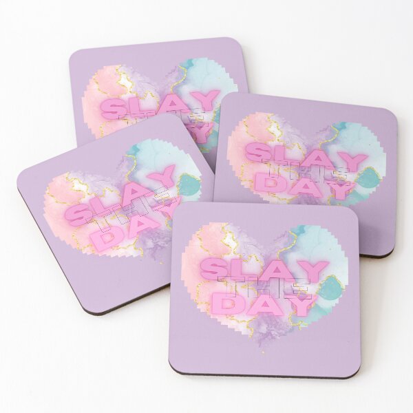 Item preview, Slay the Day Pixelated Heart in Purple designed and sold by Sershni.