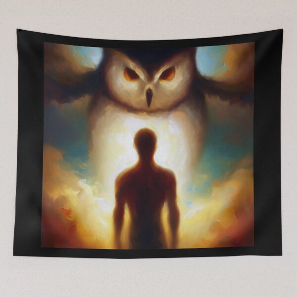 Item preview, Spirit Animal Owl 1 designed and sold by CrankyOldDude.