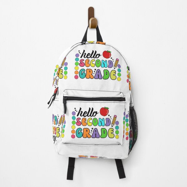 Item preview, Hello Second Grade  designed and sold by The Sticker Spree  ⭐️⭐️⭐️⭐️⭐️.