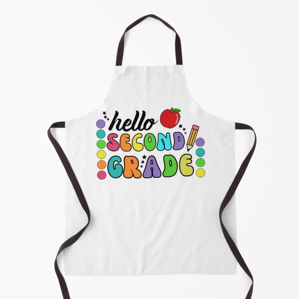 Item preview, Hello Second Grade designed and sold by The Sticker Spree ⭐️⭐️⭐️⭐️⭐️.