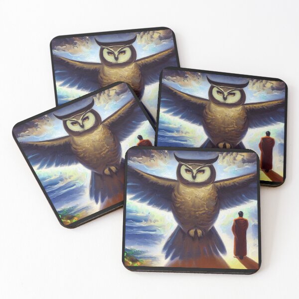 Item preview, Spirit Animal Owl 4 designed and sold by CrankyOldDude.