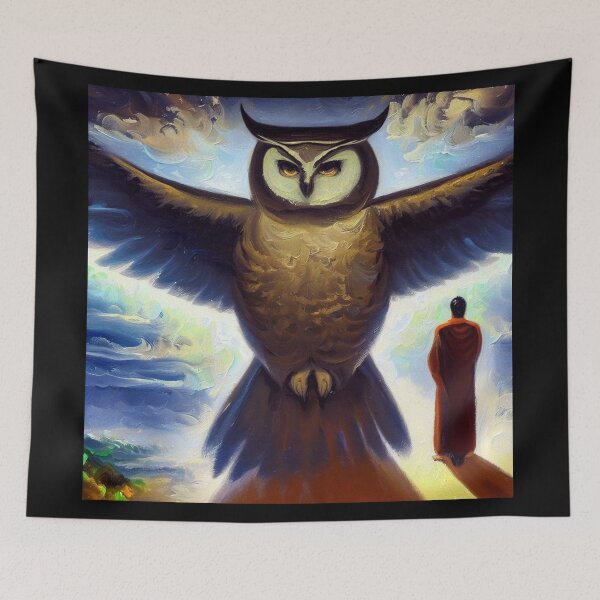 Item preview, Spirit Animal Owl 4 designed and sold by CrankyOldDude.