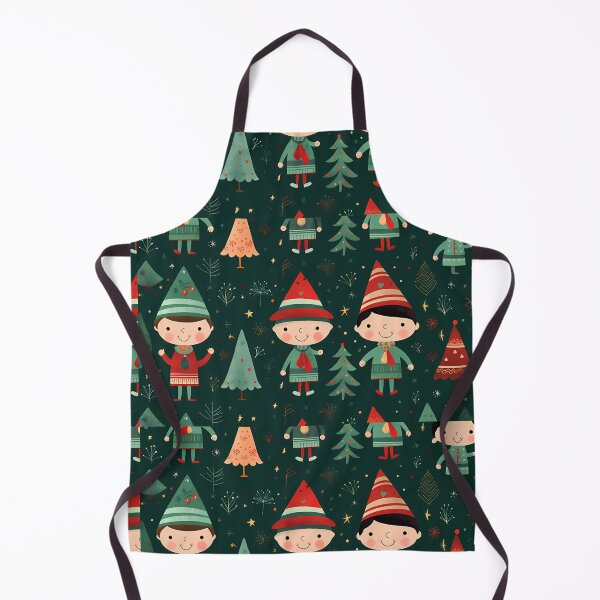 Item preview, Christmas Elf Patern designed and sold by tropicaltee.