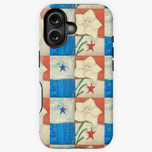 Item preview, Panama Flag and Panama Flower designed and sold by ArtBeLife.