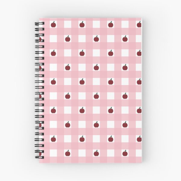 Item preview, Apple Checks - Tickled Pink and Red Apples designed and sold by Una Somerville.