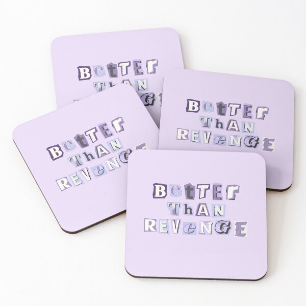 Item preview, Better Than Revenge Collage Letters designed and sold by karma-style.
