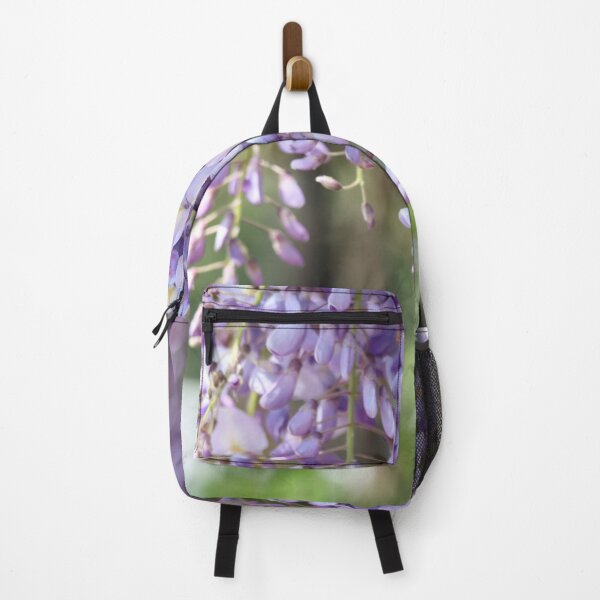 Item preview, Wisteria light purple glycine flower blossom spring floral alba colour print designed and sold by Kate1art.