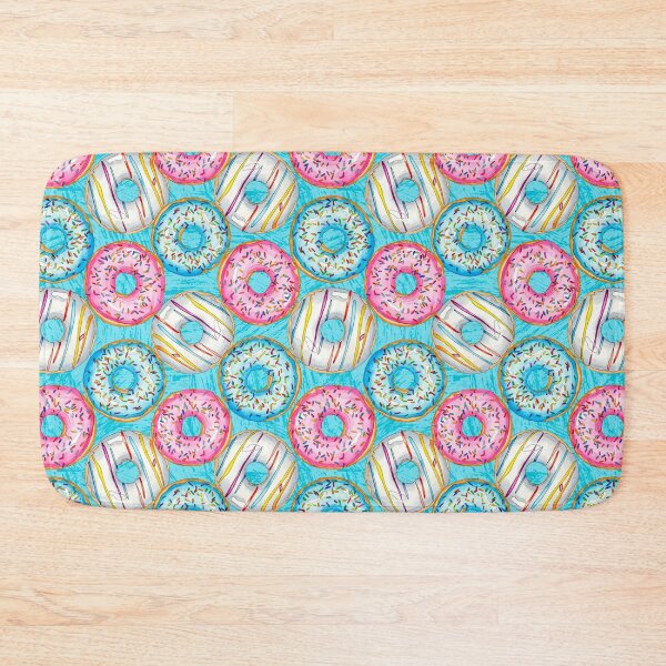 Item preview, Copy of Copy of Watercolor Donuts are Delicious on Blue designed and sold by Sockstomistic.