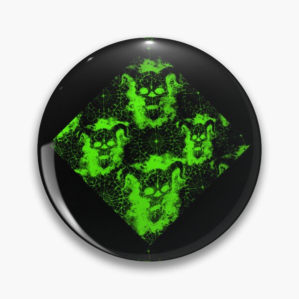 Item preview, Satanic Devil in Black and  Neon-Green by Iritof designed and sold by iritof.