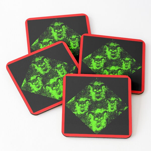 Item preview, Satanic Devil in Black and  Neon-Green by Iritof designed and sold by iritof.