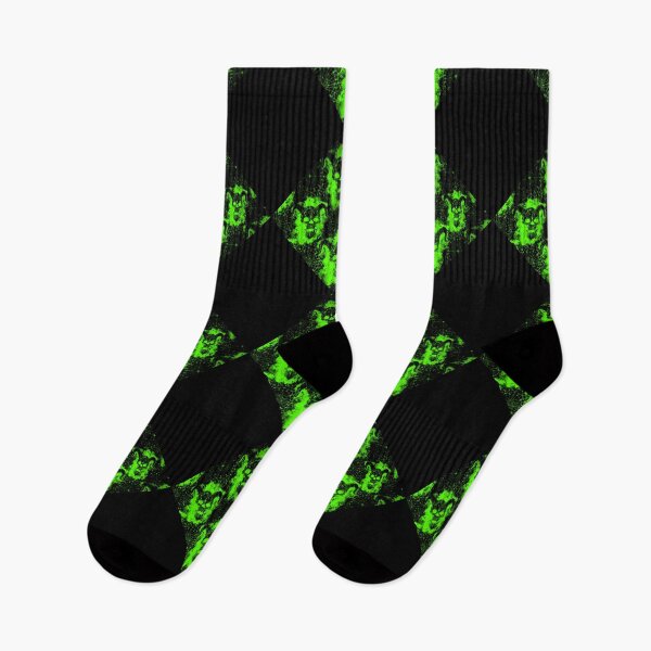 Item preview, Satanic Devil in Black and  Neon-Green by Iritof designed and sold by iritof.