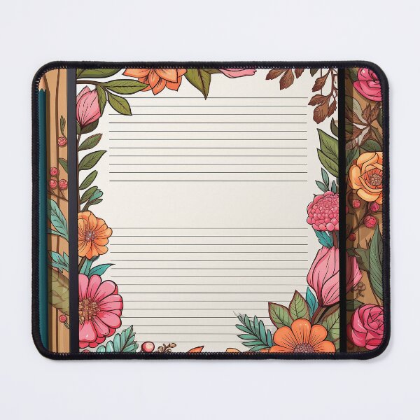 Item preview, Floral Note-Writing / Notes with flowers / Write whatever you want /personalized /funny designed and sold by LoLovi.