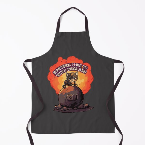 Item preview, Tortie Cat - Sometimes I like to watch things burn designed and sold by Bug & Brush.