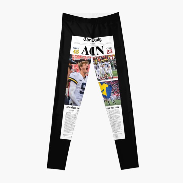 The Michigan Daily Front Cover Leggings