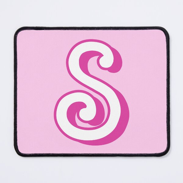 Item preview, Bubble Pink Letter S - Monogram - Initial - Alphabet designed and sold by CreationsbyAny.