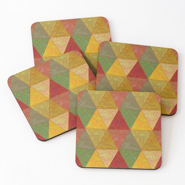 Item preview, Triangle marbled pattern  designed and sold by Osting.