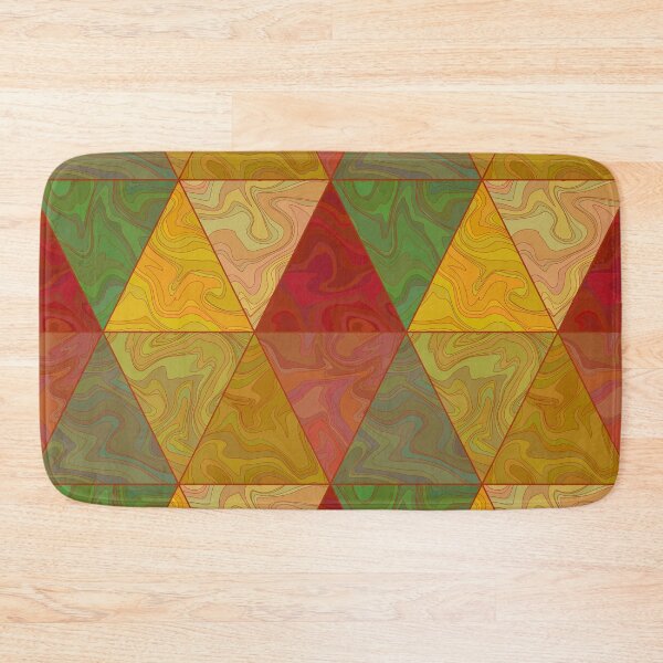 Item preview, Triangle marbled pattern  designed and sold by Osting.