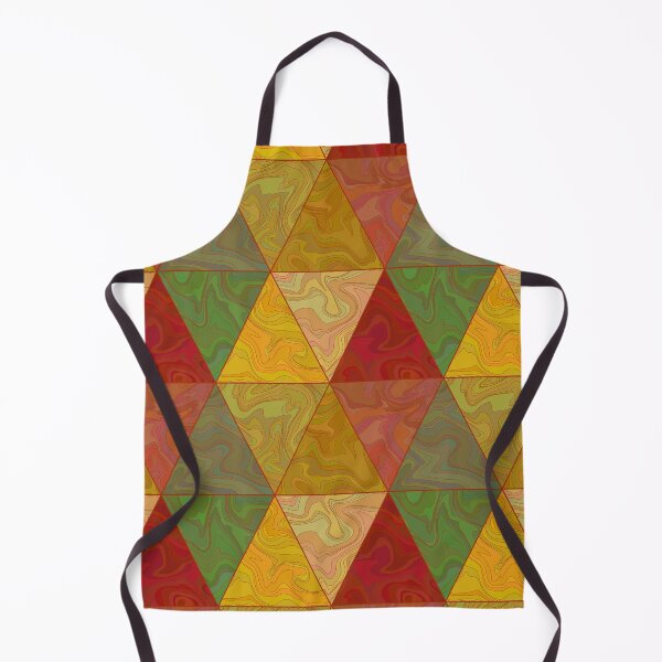 Item preview, Triangle marbled pattern designed and sold by Osting.