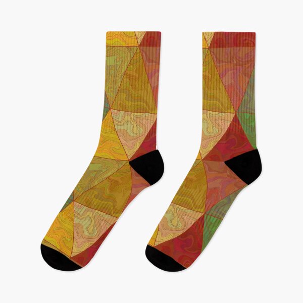Item preview, Triangle marbled pattern  designed and sold by Osting.