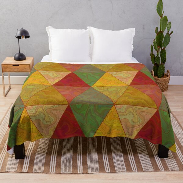 Item preview, Triangle marbled pattern designed and sold by Osting.
