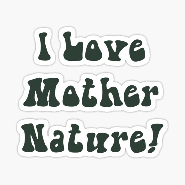 Artikel-Vorschau von Ich liebe Mutter Natur – Groovy – Grün, designt und verkauft von GooseCafe.