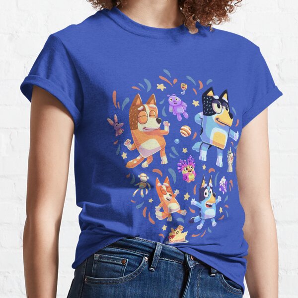 Camisetas: Bluey