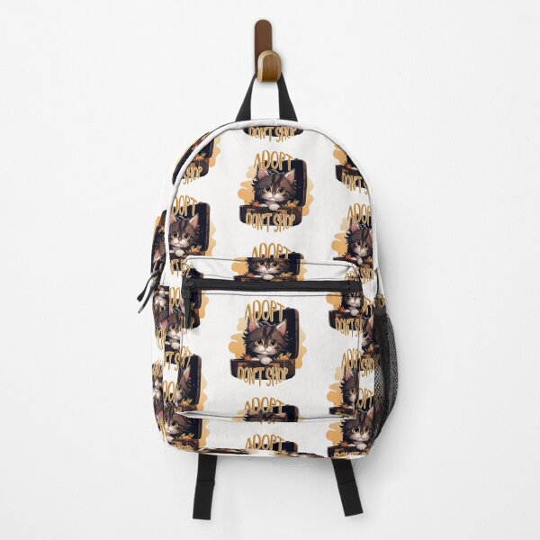 Item preview, Adopt Don't Shop / Cat In A Suitcase designed and sold by Bug & Brush.