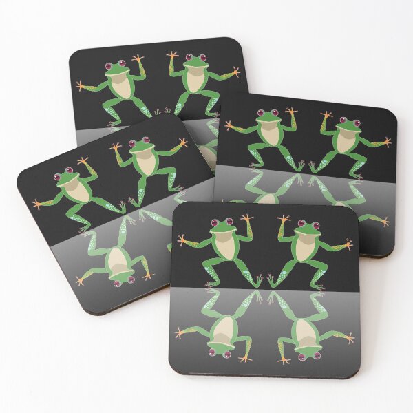 Item preview, HAPPY DANCE BY FINGERS & TOES FROGS designed and sold by Jean Gregory Evans.