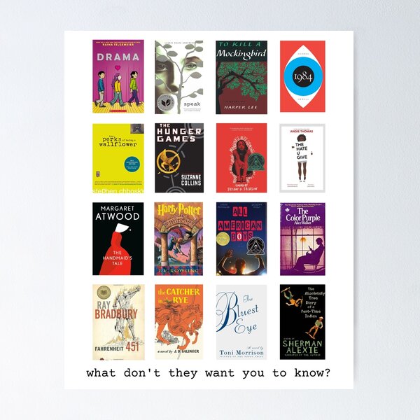 Item preview, Banned Books designed and sold by jessicantingler.