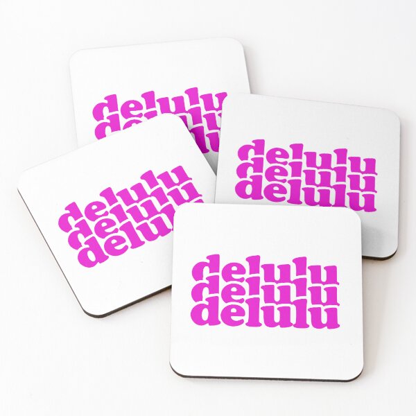 Item preview, delulu pink designed and sold by EmeraldeaArt.