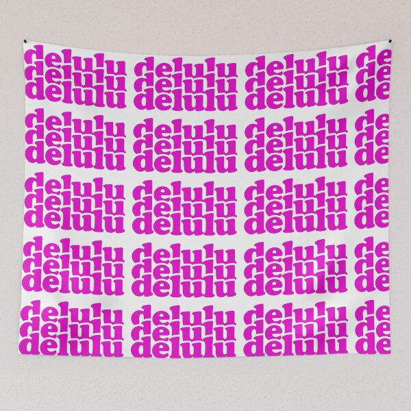 Item preview, delulu pink designed and sold by EmeraldeaArt.