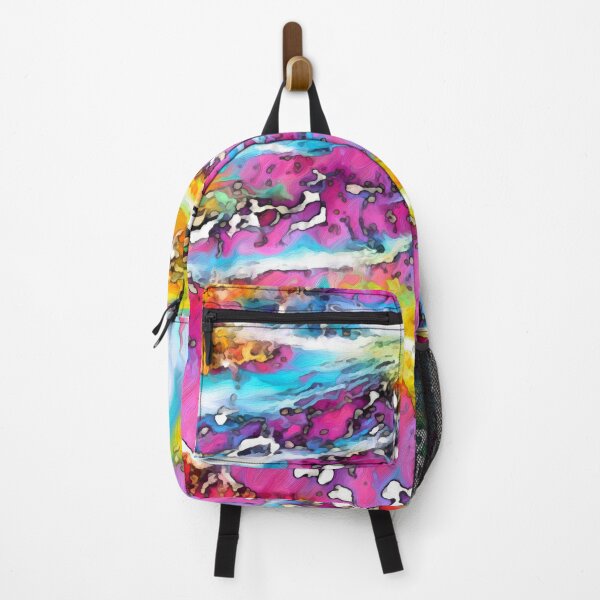 Item preview, Multi color wave design designed and sold by Susan Gallup.