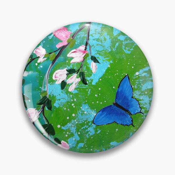 Item preview, Butterfly on Green Upcycled Board designed and sold by CateJacobs.