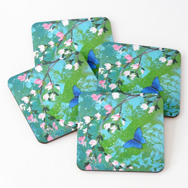 Item preview, Butterfly on Green Upcycled Board designed and sold by CateJacobs.