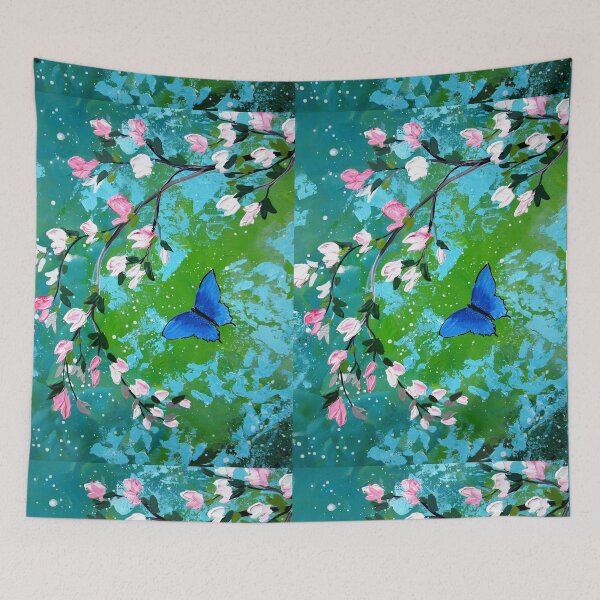 Item preview, Butterfly on Green Upcycled Board designed and sold by CateJacobs.