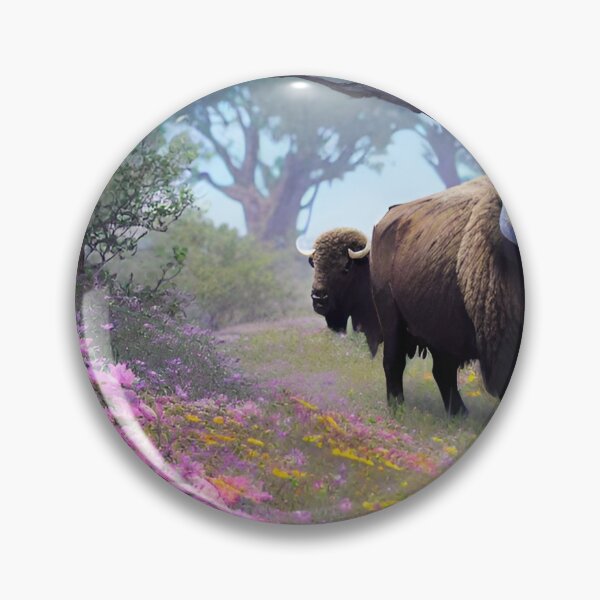 Item preview, American Bison in the Garden designed and sold by afrancisCL.