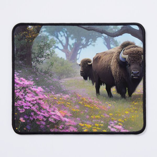 Item preview, American Bison in the Garden designed and sold by afrancisCL.