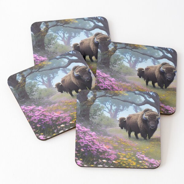 Item preview, American Bison in the Garden designed and sold by afrancisCL.