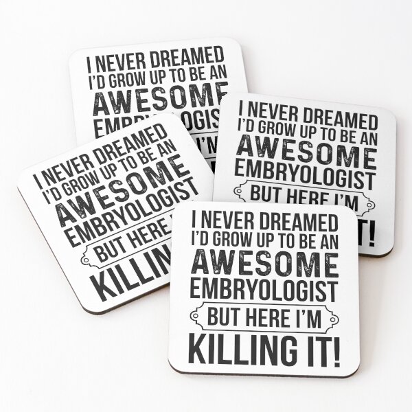 Item preview, Awesome Embryologist Funny embryology designed and sold by kamrankhan.
