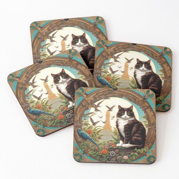 Item preview, Temple Cat designed and sold by HabitableMoons.