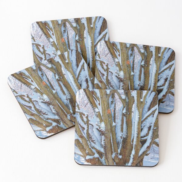 Item preview, Snow Tree Abstract designed and sold by Ruth Curtis.