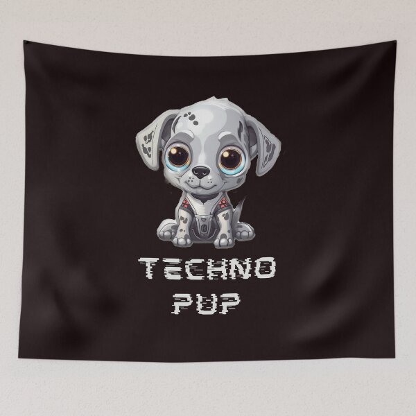 Item preview, Puppy Robots | AI Puppies | AI Puppy T-Shirts | Robot Puppy Stickers  designed and sold by ShaneUFO.
