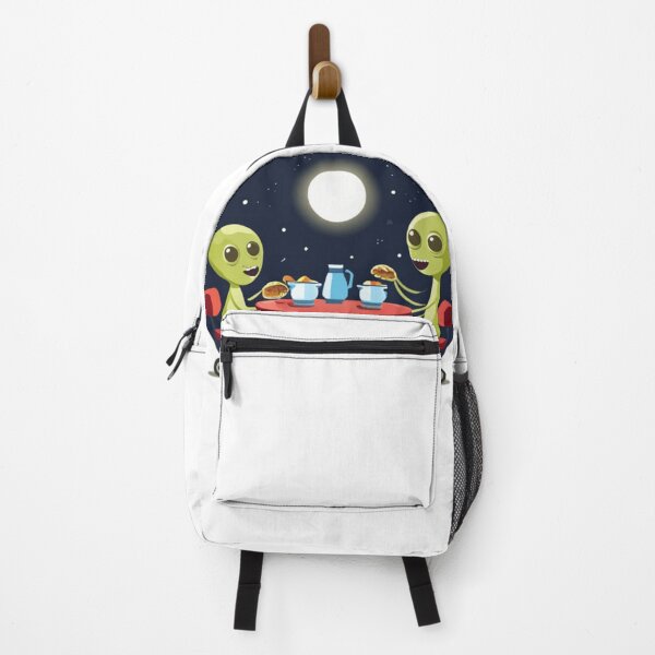 Item preview, Aliens Eating Dinner designed and sold by StickersSpecial.