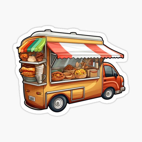 Item preview, Street food truck designed and sold by TTlab.