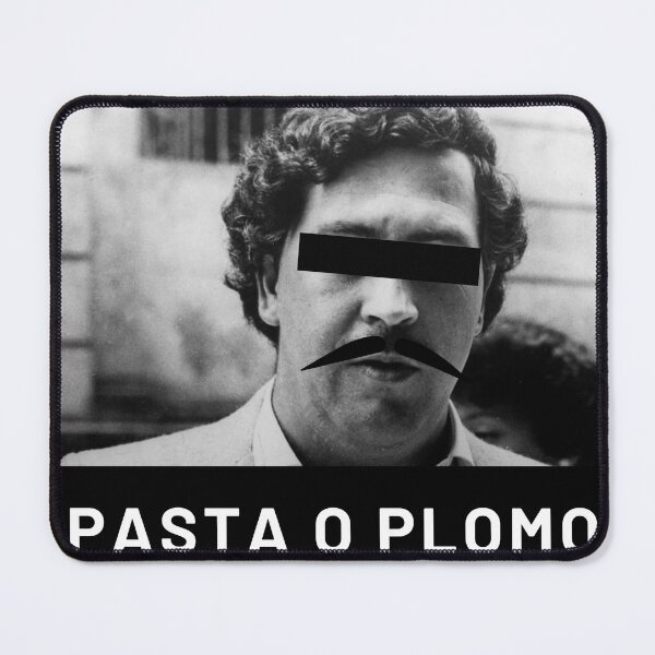 Item preview, Pasta o Plomo: Pablo Escobar - Plata o Plomo Funny Design designed and sold by taherlee11.