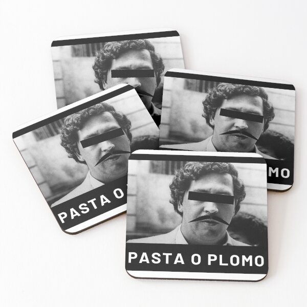 Item preview, Pasta o Plomo: Pablo Escobar - Plata o Plomo Funny Design designed and sold by taherlee11.
