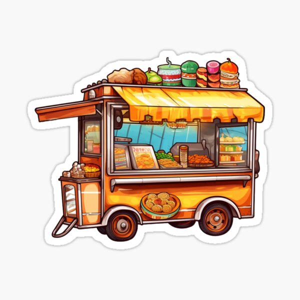 Item preview, Street food truck designed and sold by TTlab.