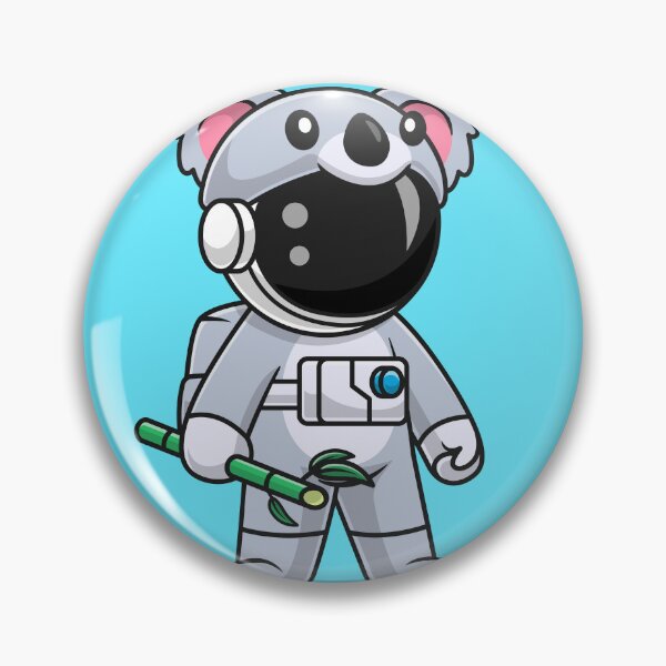 Item preview, Adorable Koala Astronaut: A Cute Journey to Space designed and sold by hjian8219.