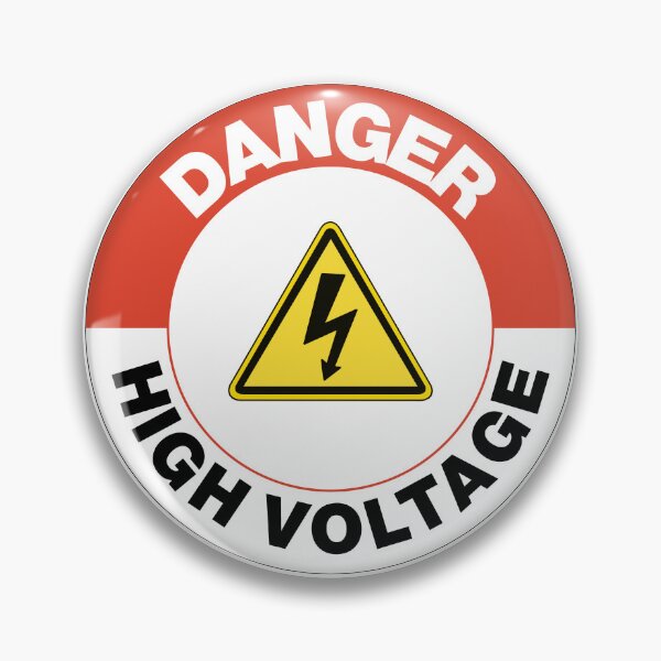 Item preview, Danger high voltage, safety matters designed and sold by Mqyou.