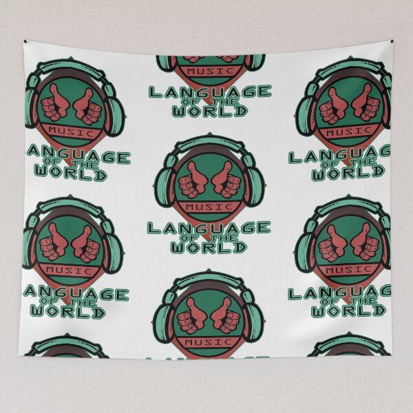 Item preview, Music: The Language Of The World designed and sold by Hackers.